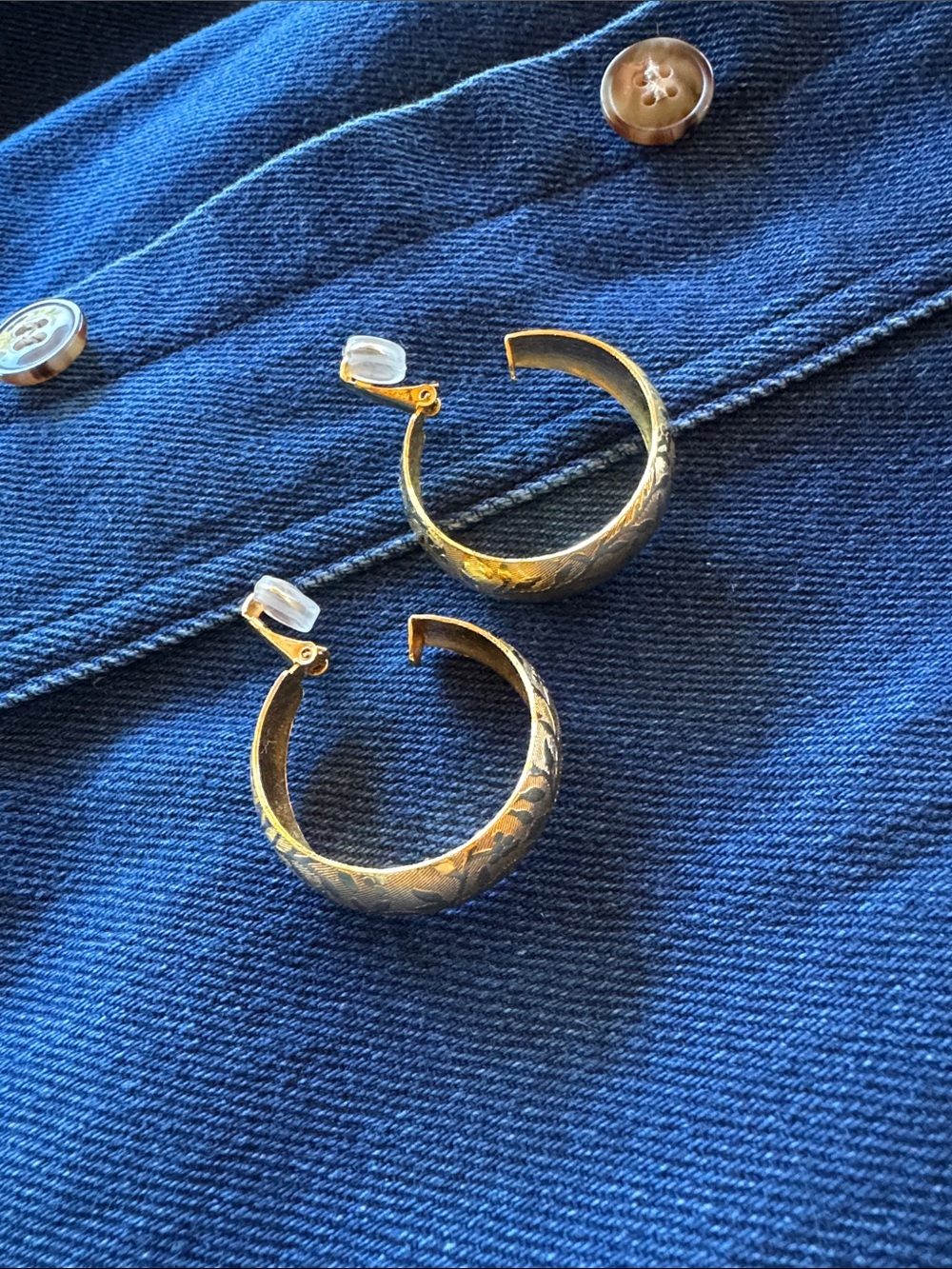 Clip Hoop Earrings